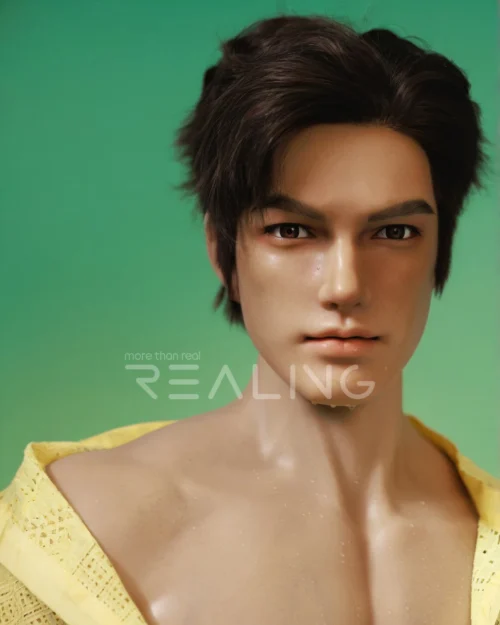 MALE SEX DOLLS - REALING1041 Robert — The Sun-Kissed Surfer: 185cm Athletic Silicone Companion Male Doll