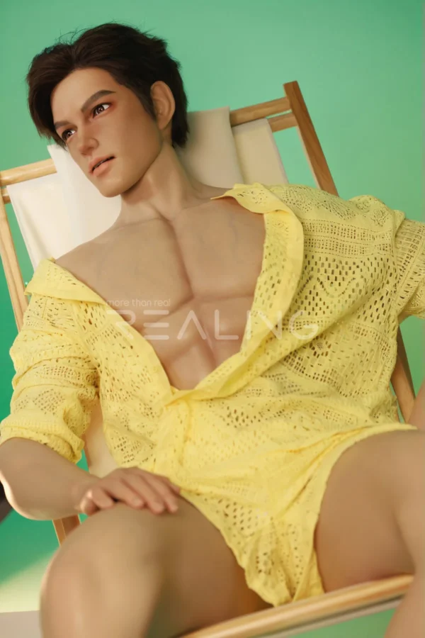 MALE SEX DOLLS - REALING1062 Robert — The Sun-Kissed Surfer: 185cm Athletic Silicone Companion Male Doll