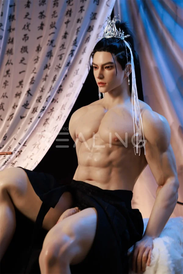 MALE SEX DOLLS - REALING1075 180cm (5'11") Gay Male Silicone Doll – Ancient Chinese Scholar -Jensen