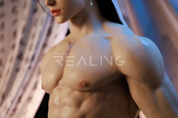 MALE SEX DOLLS - REALING1078 180cm Gay Male Silicone Doll - Ancient Scholar -Jesen| MenDolls
