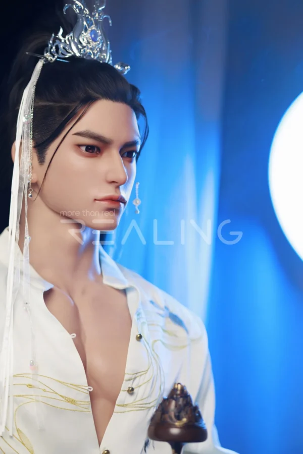 MALE SEX DOLLS - REALING1138 180cm Gay Male Silicone Doll - Ancient Scholar -Jesen| MenDolls