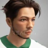 MALE SEX DOLLS - REALING156 James — The Gridiron Jock: 183cm / 6' Gay Athletic Male Doll | Football Player Silicone Male Doll