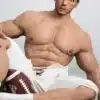 MALE SEX DOLLS - REALING171 James — The Gridiron Jock: 183cm / 6' Gay Athletic Male Doll | Football Player Silicone Male Doll