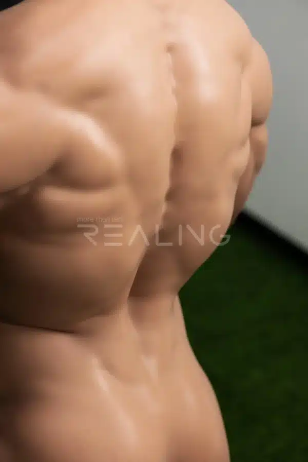 MALE SEX DOLLS - REALING189 James — The Gridiron Jock: 183cm / 6' Gay Athletic Male Doll | Football Player Silicone Male Doll
