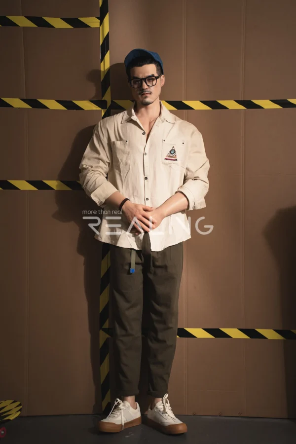 MALE SEX DOLLS - REALING32 180cm (5'11") Gay Sex Doll Ryder - AI Programmer | MenDolls