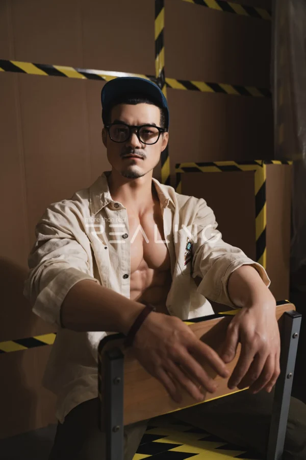 MALE SEX DOLLS - REALING38 180cm (5'11") Gay Sex Doll Ryder – AI Programmer Edition