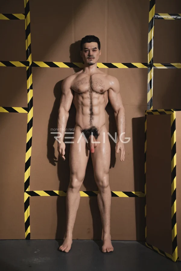 MALE SEX DOLLS - REALING40 180cm (5'11") Gay Sex Doll Ryder – AI Programmer Edition