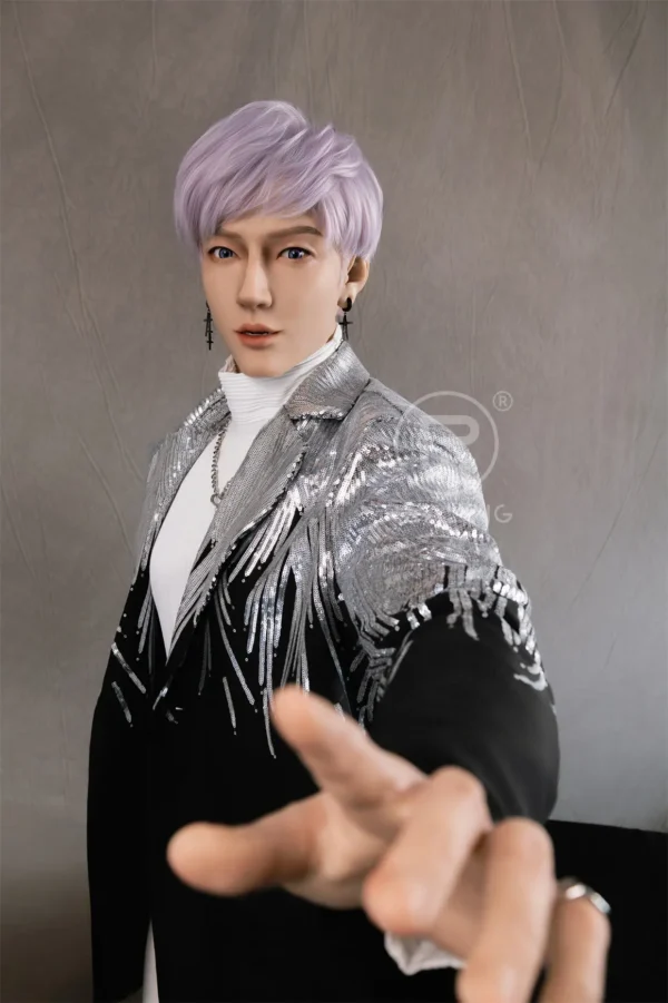 MALE SEX DOLLS - REALING404 180cm (5'11") Silicone Male Doll Rowan – Lifelike Gay Sexdoll