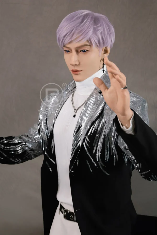 MALE SEX DOLLS - REALING405 180cm (5'11") Silicone Male Doll Rowan – Lifelike Gay Sexdoll