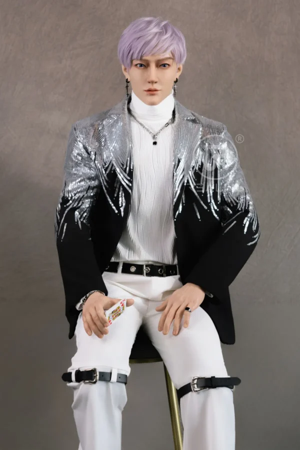 MALE SEX DOLLS - REALING413 180cm (5'11") Silicone Male Doll Rowan – Lifelike Gay Sexdoll