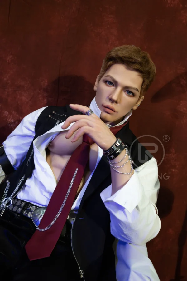 MALE SEX DOLLS - REALING464 180cm (5'11") Gay Men Sex Doll Kylin – Lifelike Silicone Male Sex Dolls