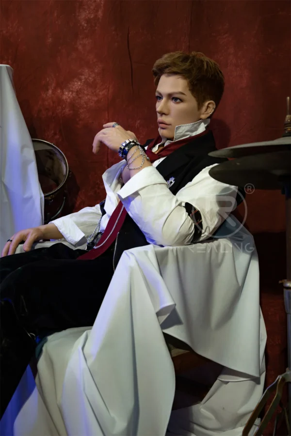 MALE SEX DOLLS - REALING466 180cm (5'11") Gay Men Sex Doll Kylin – Lifelike Silicone Male Sex Dolls