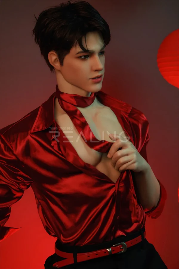 MALE SEX DOLLS - REALING820 180cm Gay Love Doll Regan - Realistic Male Sex Dolls
