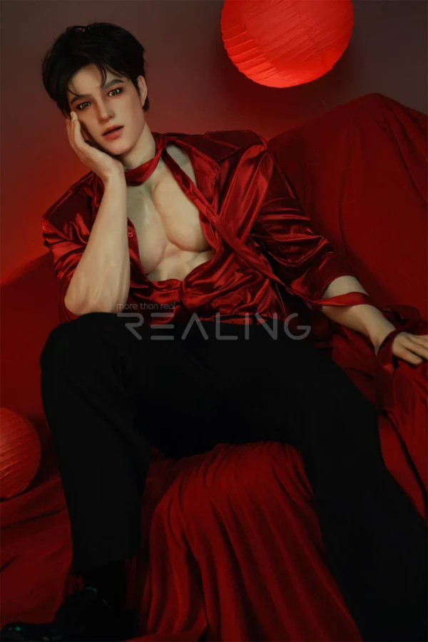 MALE SEX DOLLS - REALING834 180cm Gay Love Doll Regan - Realistic Male Sex Dolls