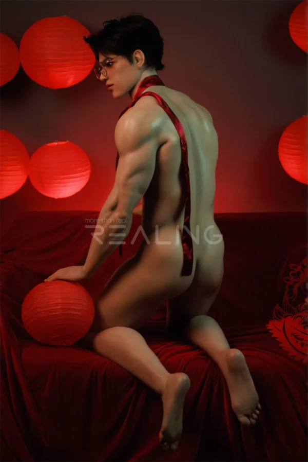 MALE SEX DOLLS - REALING842 180cm Gay Love Doll Regan - Realistic Male Sex Dolls