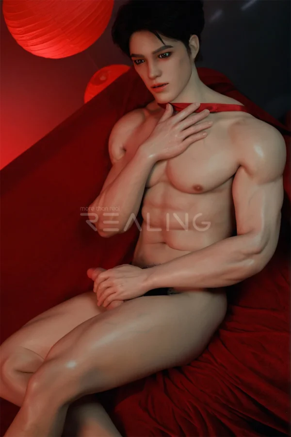 MALE SEX DOLLS - REALING866 180cm Gay Love Doll Regan - Realistic Male Sex Dolls