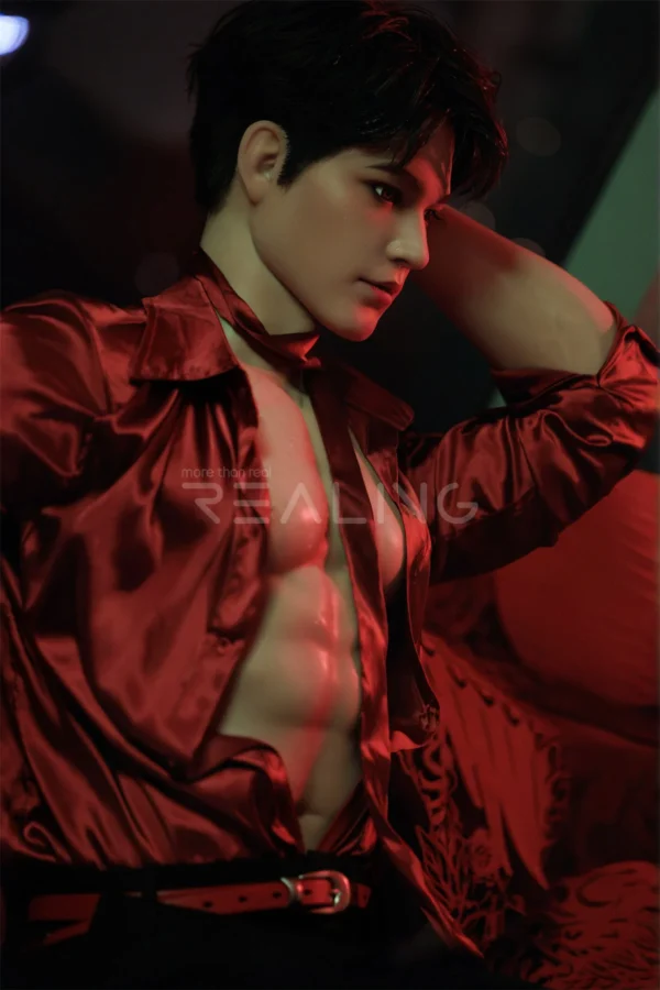 MALE SEX DOLLS - REALING870 180cm Gay Love Doll Regan - Realistic Male Sex Dolls