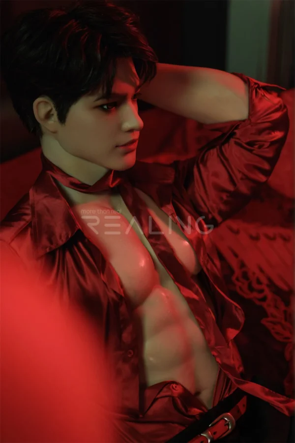 MALE SEX DOLLS - REALING874 180cm Gay Love Doll Regan - Realistic Male Sex Dolls