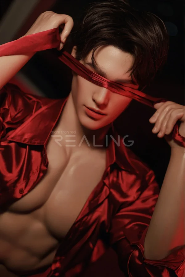 MALE SEX DOLLS - REALING878 180cm Gay Love Doll Regan - Realistic Male Sex Dolls