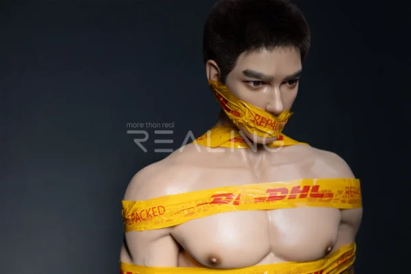 MALE SEX DOLLS - REALING898 Zack — The Delivery Courier: 185cm / 6'1" Roleplay Silicone BDSM Male Doll