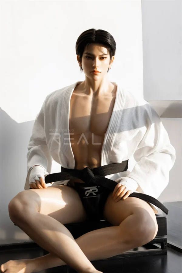 MALE SEX DOLLS - REALING955 William — The Taekwondo Expert: 185cm / 6'1" Martial Arts Realistic Gay Companion Doll