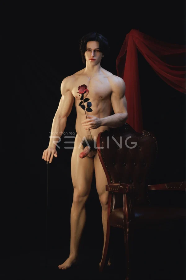 MALE SEX DOLLS - REALING957 180cm Gay Male Sex Doll Micah - Lifelike Silicone | MenDolls