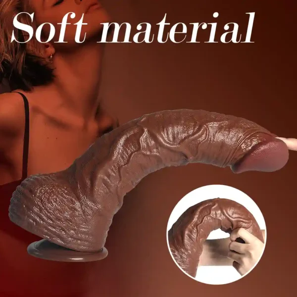 dildo20 Gay Anal Dildo 36cm 14.17 Inch - Long Pleasure Dildo for Gay Men | Deep Reach Toy – product image 4
