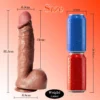 [US Stock] Gay Dildo 31.5cm 12.40 Inch - Medium Long Anal Dildo for Gay | Substantial Pleasure Toy
