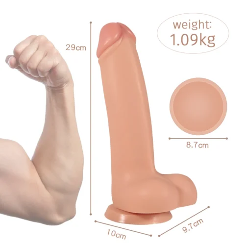 [US Stock] Gay Dildo 29cm 11.42 Inch - Progressive Anal Dildo Gay | Stepping Stone Pleasure Toy