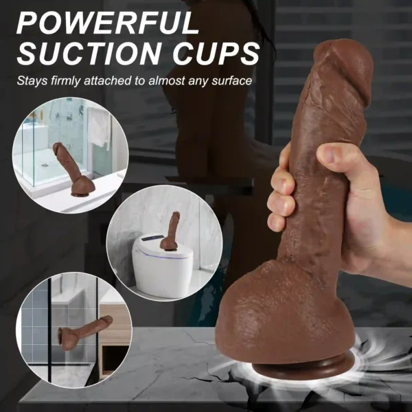 dildo54 26cm / 10.24in Realistic Gay Dildo with Strong Suction Base – product image 5