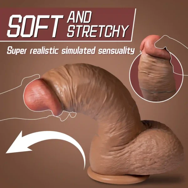 dildo80 32cm Gay Dildo 12.60 Inch - Versatile Anal Dildo Gay Men | Consistent Pleasure Toy – product image 4