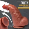 [US Stock] Gay Dildo 25cm 9.84 Inch - Mid-Range Anal Dildo for Gay Men | Comfortable Pleasure Toy